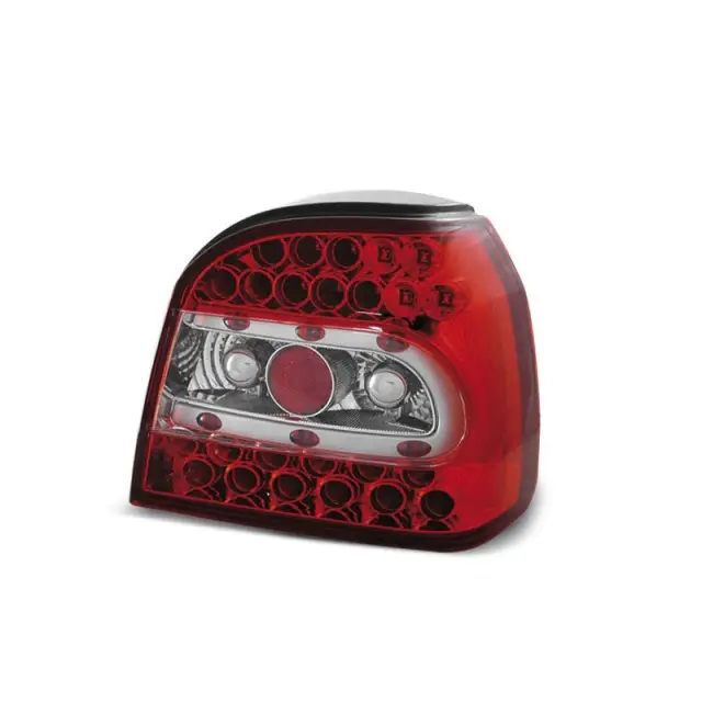 Feux Arrière LED Rouge Blanc pour VW Golf 3 09.91-08.97 Meilleur Prix