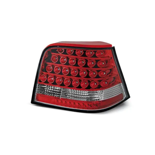 Feux Arrière À LED Rouge Blanc Pour VW Golf 4 09.97-09.03 Acheter En Ligne