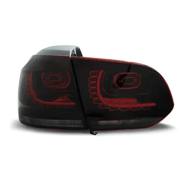 Feux Arrière LED Fumé Rouge pour VW Golf 6 10.08-12 Vente Directe