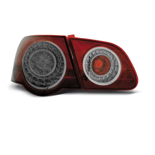 Promotion Saisonnière Feux Arrière LED Fumés Rouges pour VW Passat B6 3C 2003-2010