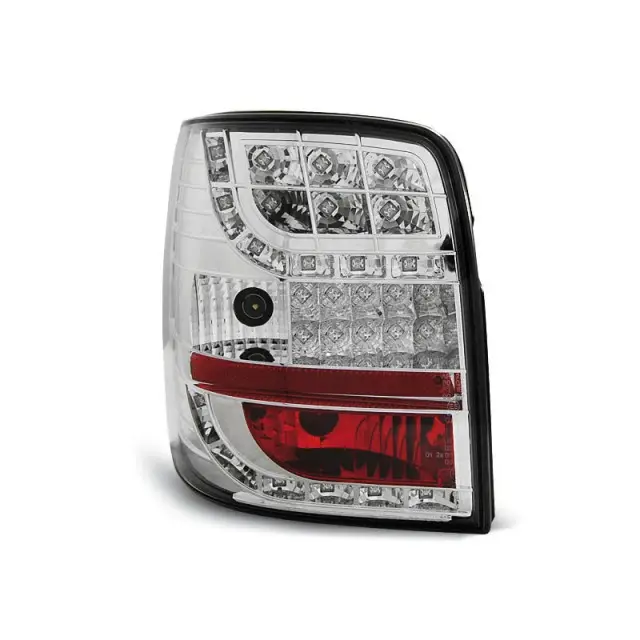 Feux Arrière LED Chrome Avec Indicateur Pour VW Passat B5 96-00 Haute Qualité