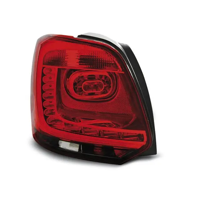Feux Arrière LED Fumé Rouge pour VW Polo 2009-2014 Dernière Chance