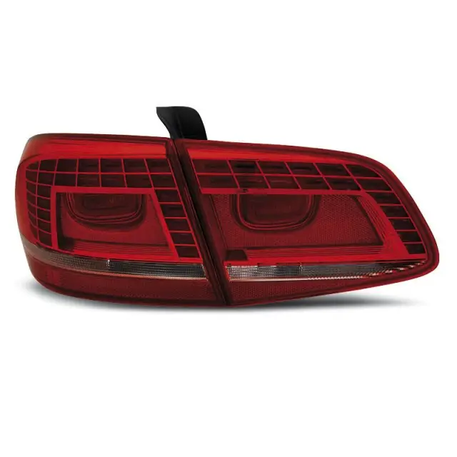 Feux Arrière LED Rouge Blanc pour VW Passat B7 Sedan 10-14 Promotion
