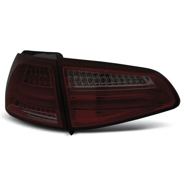 Feux Arrière à Barre LED Fumé Rouge pour VW Golf 7 2013-2017 Vente Flash