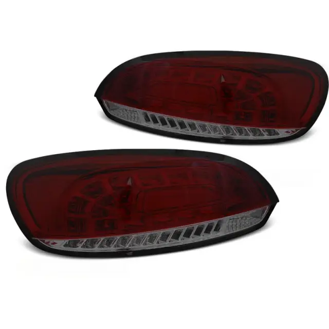 Feux Arrière LED Fumé Rouge pour VW Scirocco III 2008-2014 Satisfait Ou Remboursé