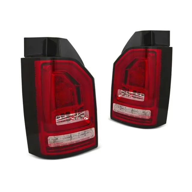 Produit De Marque Feux Arrière Séquencés À Del Rouges Et Blanches pour VW T615 2019