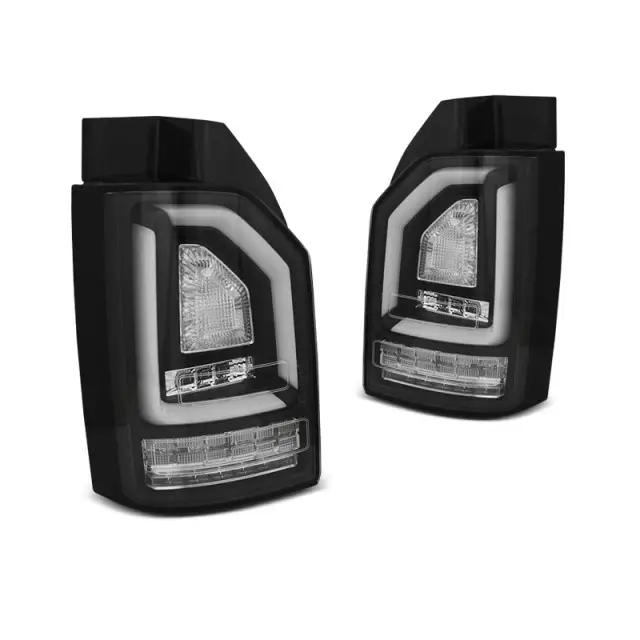 Nouvel Arrivage Feux Arrière À LED Noirs Séquentiels pour VW T6 2015-2019