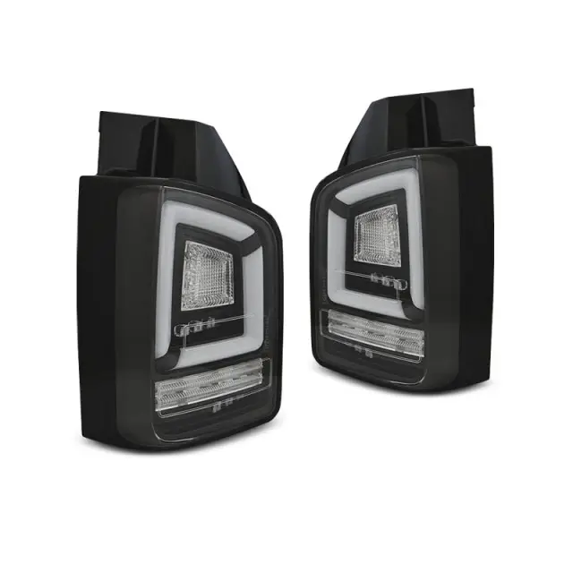 Feux Arrière LED Bar Noir Séquentiels pour VW T6 2015-2019 Pas Cher