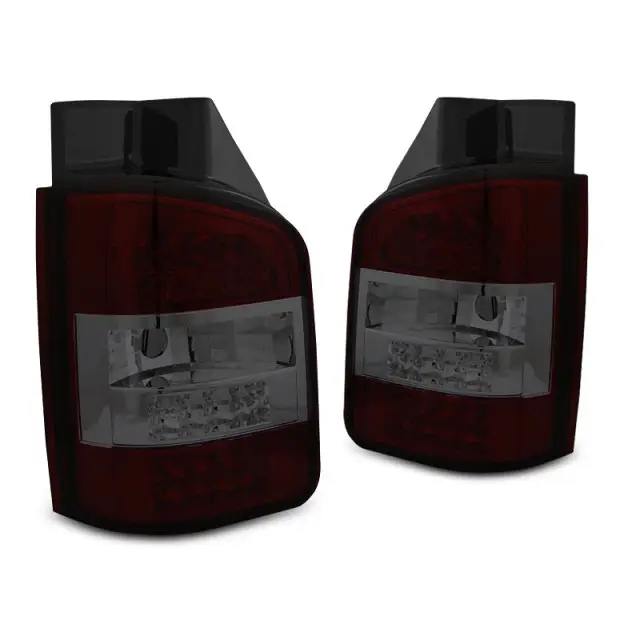 Vente Directe Feux Arrière LED Fumés Rouges pour VW T5 Transporter 04-09