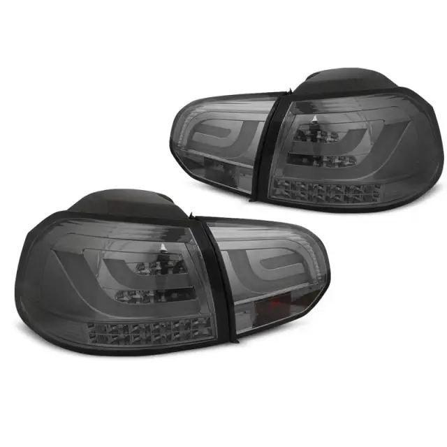 Réduction Feux Arrière Led Fumée Pour VW Golf 6 10.08-12