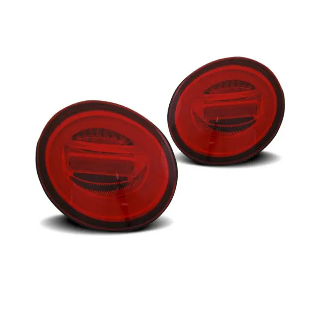 Feux Arrière LED Bar Rouges Blancs Séquentiels pour VW New Beetle 98-05 Offre Spéciale