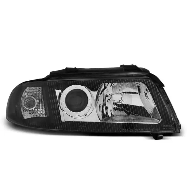 Phares Noirs Avant pour Audi A4 1999-2000 Meilleur Prix