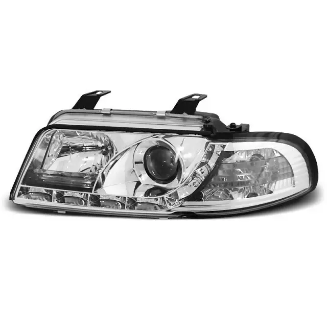 Phares de Jour Chrome Avant pour Audi A4 1994-1998 Populaire