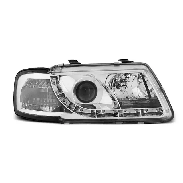 Phares de jour chrome avant pour Audi A3 8L 1996-2000 Paiement Sécurisé