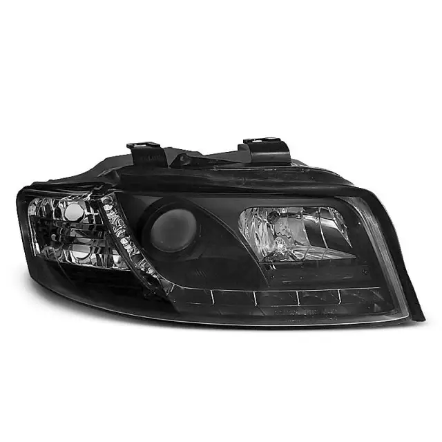 Phares Journaliers Noirs Avant pour Audi A4 2000-2004 Acheter Direct