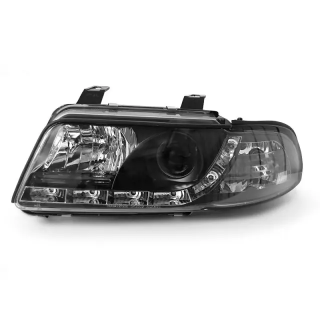 Offre Du Jour Phares Journaliers Noirs Avant pour Audi A4 01.99-09.00