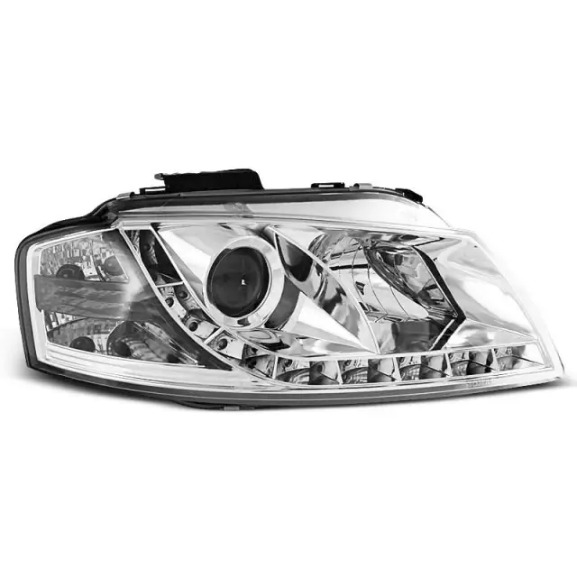 Offre Du Jour Phares de Jour Chrome Avant pour Audi A3 8P 2005-2008