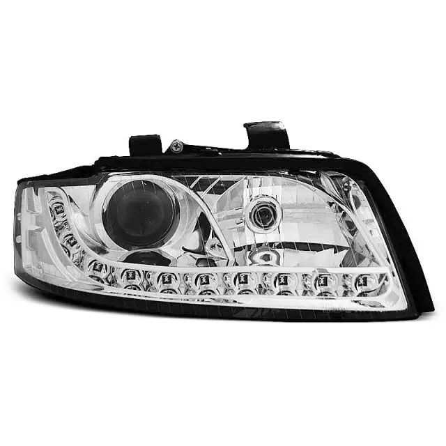 Commande En Gros Phares de jour chrome avant pour Audi A4 2000-2004