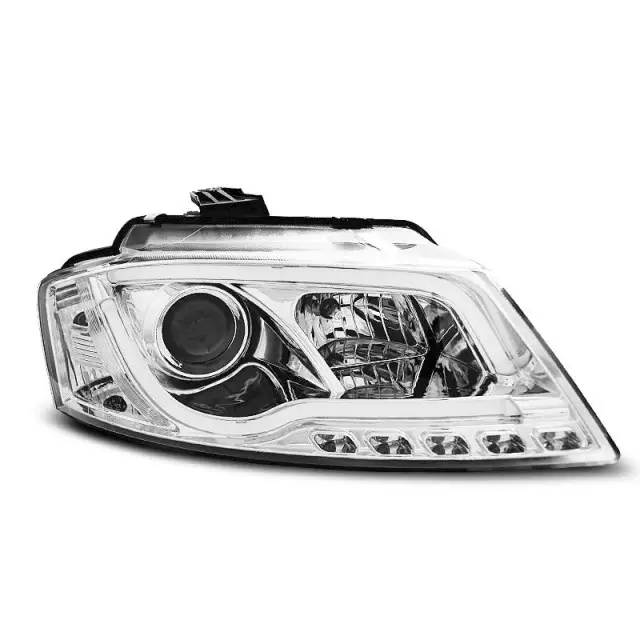 Feux De Route Tube Lumineux DRL Chrome Pour Audi A3 2008-2012 Remise