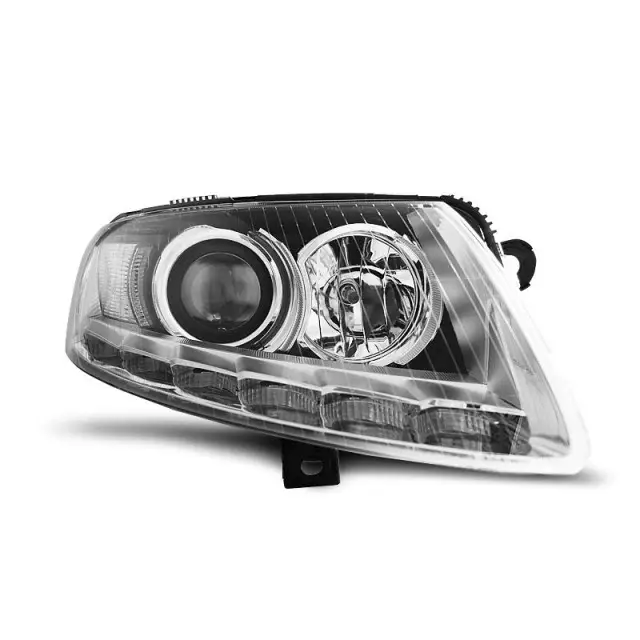 Petit Prix Phares Xenon Vrais DRL Chrome Avant pour Audi A6 C6 2004-2008