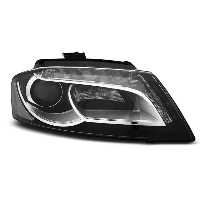 Prix Cassé Phares Vrais DRL Noirs Avant pour Audi A3 8P 2008-2012