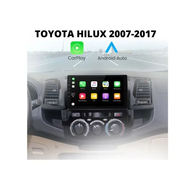Autoradio android 10Pro 8G+128GToyotaHilux Revo Vigo 2007 - 2015 Super Prix
