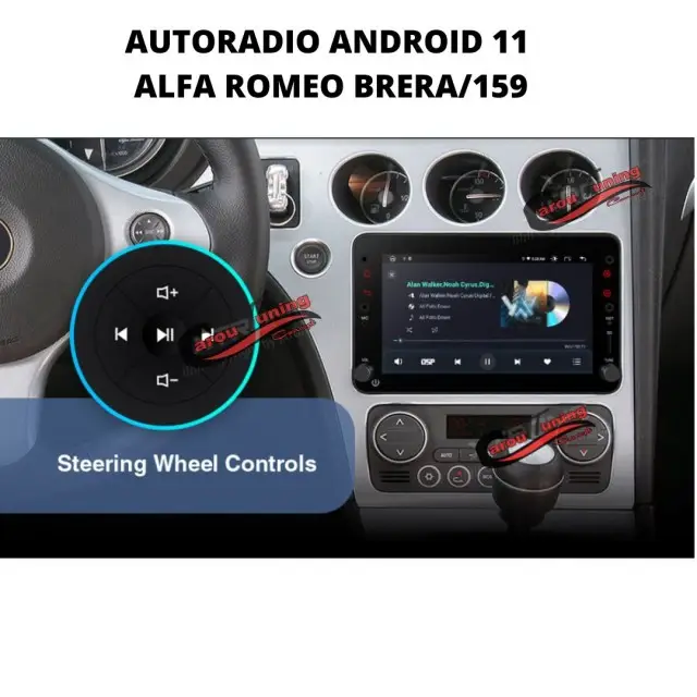 Autoradio Android 11 ALFA ROMEO BRERA /159 Commande En Gros