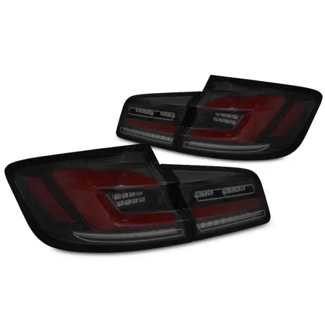 Barre Led Seq Feux Arrière Fumée Noire pour BMW F10 2010-2016 Expédition Rapide