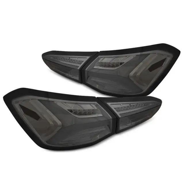 Feux Arrière LED Fumés SEQ pour Ford Focus 4 2018-2021 Hatchback Top Vente