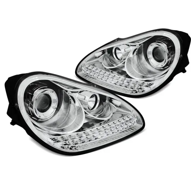 Offre Du Jour Journal Chrome HID Xenon Pour Porsche Cayenne 2002-2006