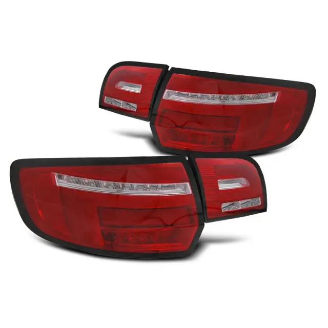 Feux Arrière À LED Séquencés Rouges et Blancs pour Audi A3 2008-2012 Solde