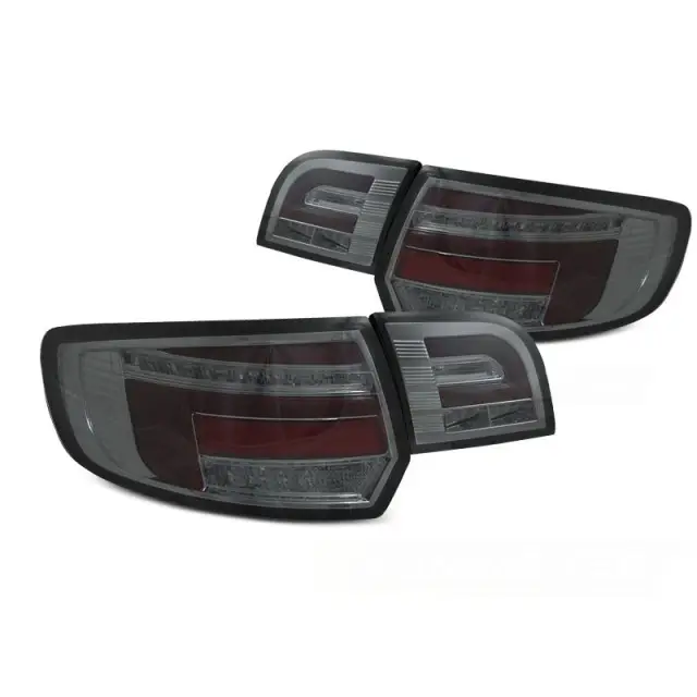 Barre Led Feux Arrière Rouges Fumés Seq Pour Audi A3 8P 03-08 Réduction