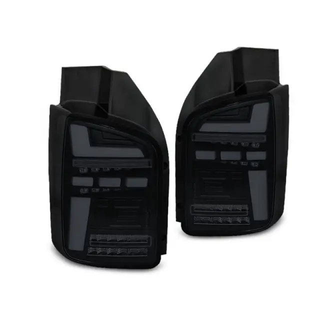 Feux Arrière Led Noir Fumé Seq Pour VW T5 2010-2015 Dernière Chance