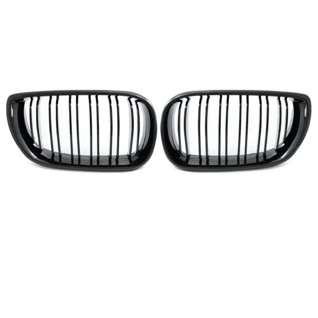 Promotion Grille Avant Sport Noire Brillante pour BMW E46 2001-2005
