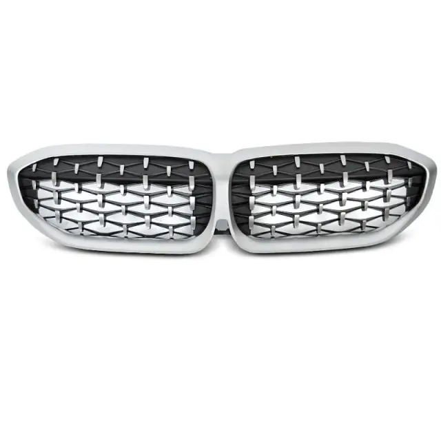 Commander Maintenant Grille Avant Diamond Silver pour BMW G20/G21 2019-2022
