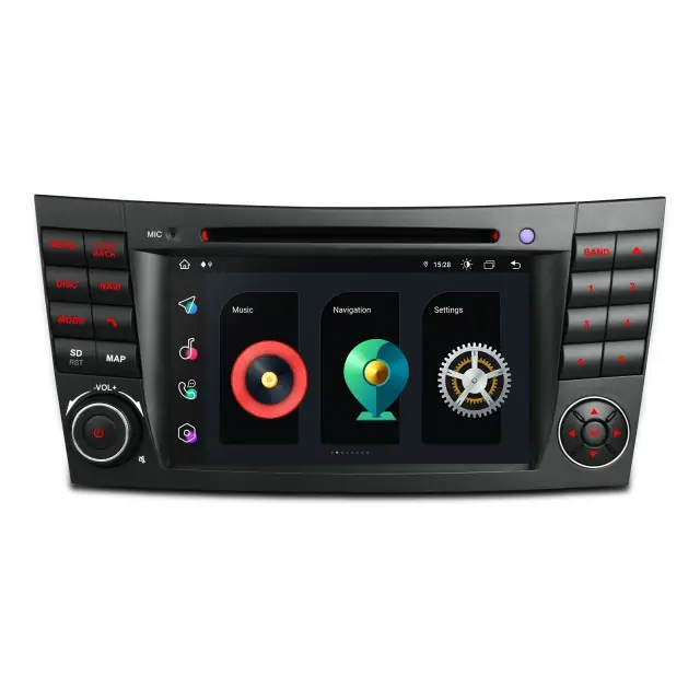 Autoradio Android 11 Mercedes Class E 2004-2008 Dernier Modèle
