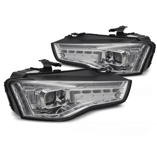 Populaire Phares À LED Chrome Séquentiels pour Audi A5 2011-2016
