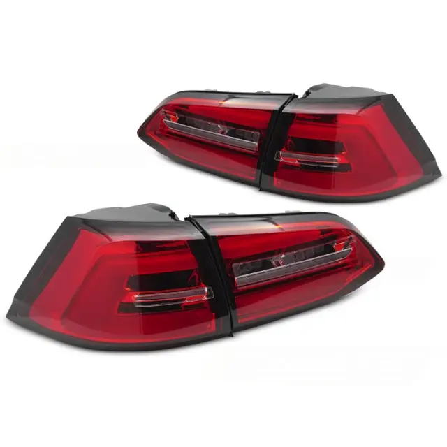 Prix Réduit Feux Arrière LED Rouge Blanc Séquentiels pour VW Golf 7 13-17 SW