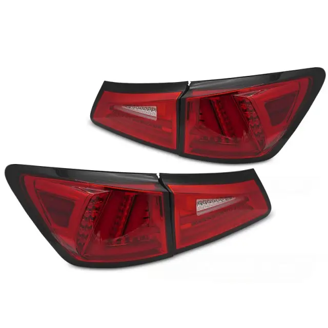 Prix Bas Feux Arrière LED Rouge Blanc pour Lexus IS II 2006-2013