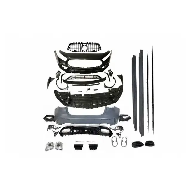 Promotion Kit De Carrosserie Mercedes V177 look A45 S Grill GT Black