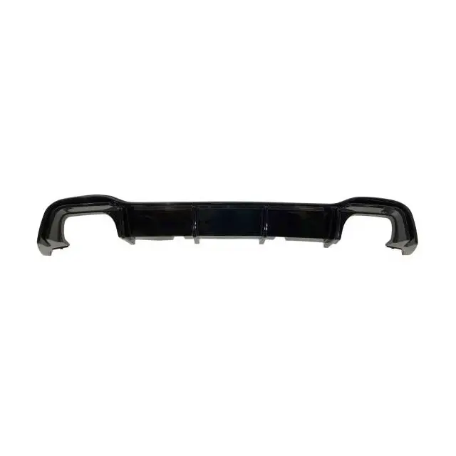 Acheter Direct Diffuseur Arrière Volkswagen Golf 8 GTI MAX Noir brillant 2 Sortie double