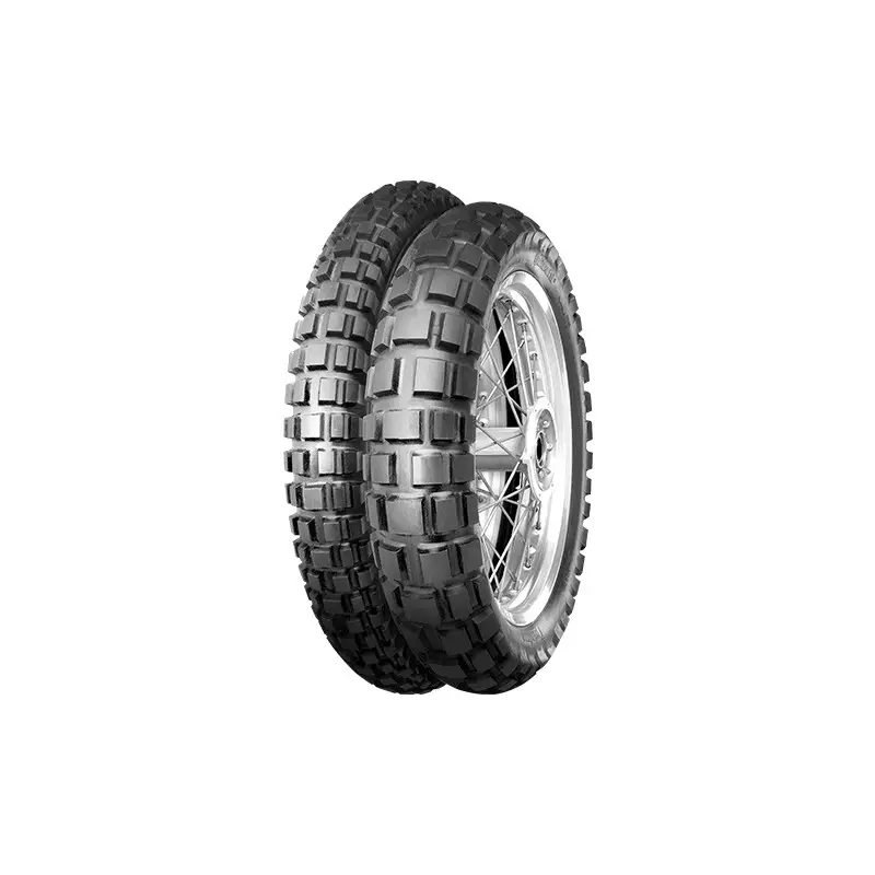 Soldes PNEU CONTINENTAL TKC80TWIND 90/90-21 TL 54TCO TKC80 TWINDURO M+S F