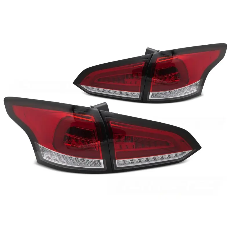 Bon Marché Feux Arrière LED Rouge Blanc Séquentiels pour Ford Focus MK3 SW 11-18