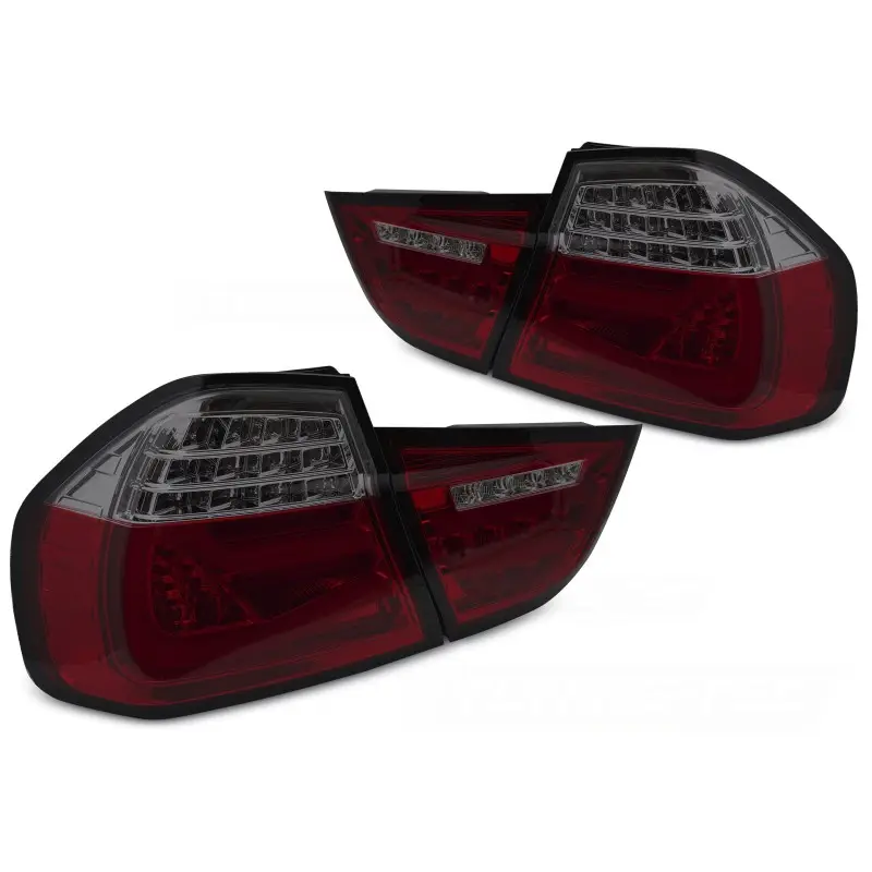 Achat Immédiat Feux Arrière LED Fumés Rouges Séquentiels pour BMW E90 2009-2011