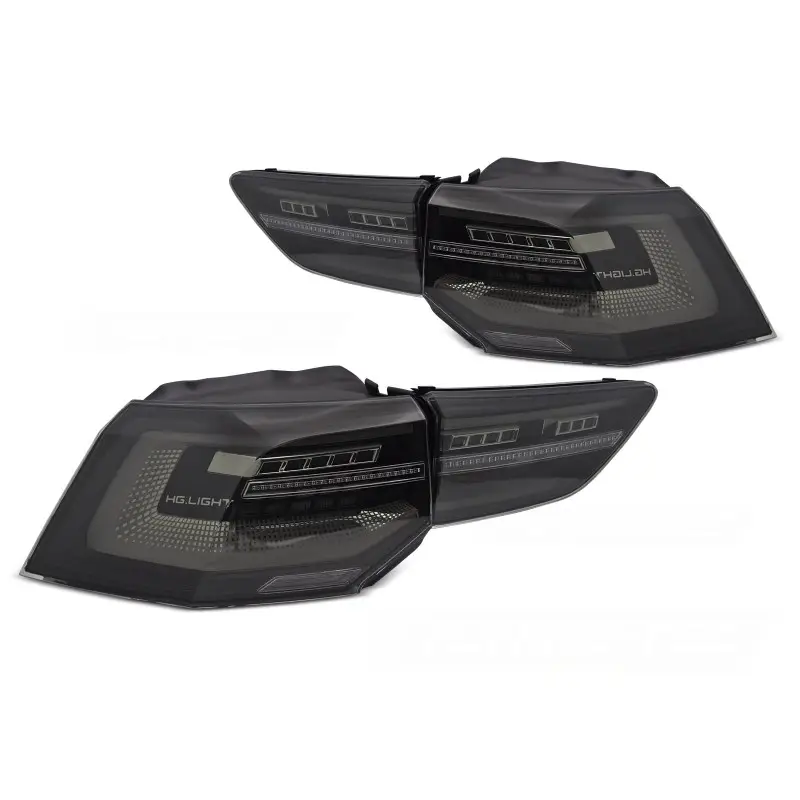 Commander Vite Feux Arrière LED Fumés Seq pour VW Golf 8 2019-2024