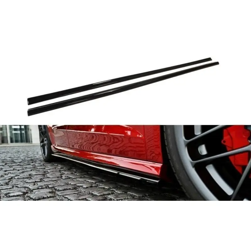 Nouvelle Collection Diffuseur Avant Bas de Caisse pour Audi S3 A3 S-Line 2013-2020