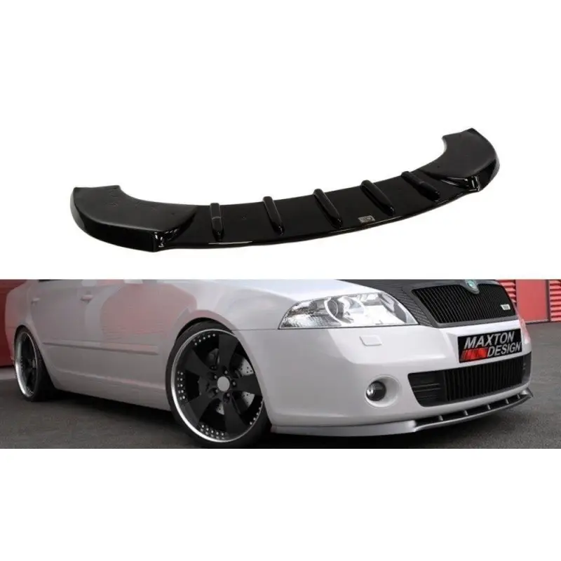Splitter Avant Pour Skoda Octavia 2 RS Préfacelift Expédié Aujourd’hui