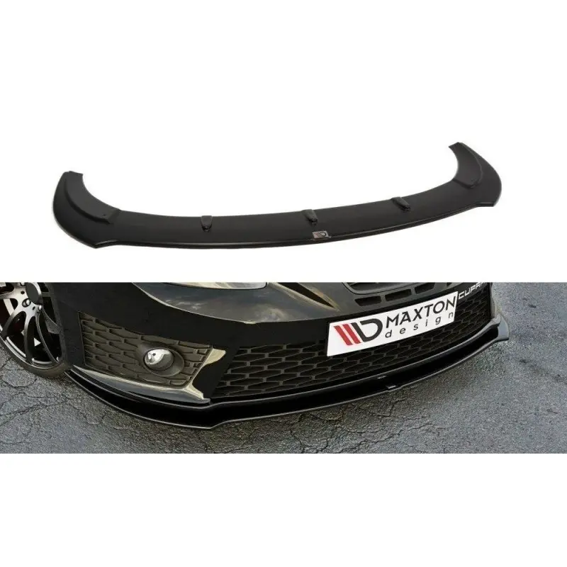 Splitteur Avant V.1 pour Seat Leon MK2 Cupra FR (Facelift) Vente Directe