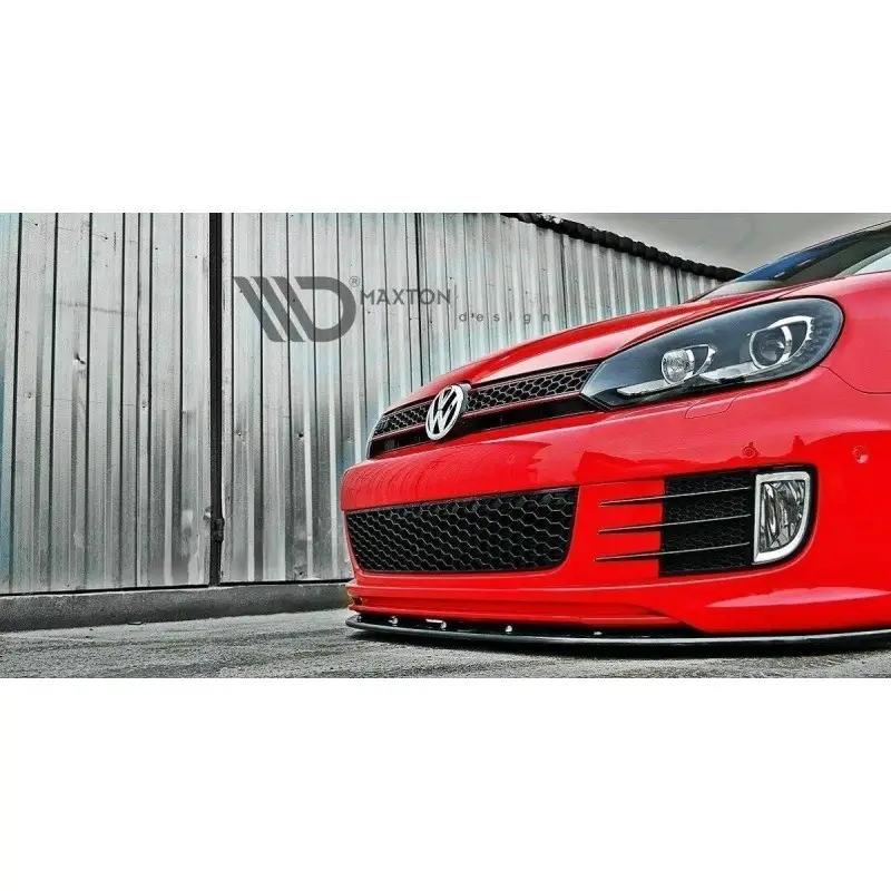 Seulement Aujourd’hui Splitter Avant Version 2 pour Volkswagen Golf VI GTI 35e Année