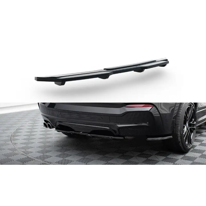 Affaire À Saisir Rear Splitter for BMW X4 M-PACK (with a vertical bar)